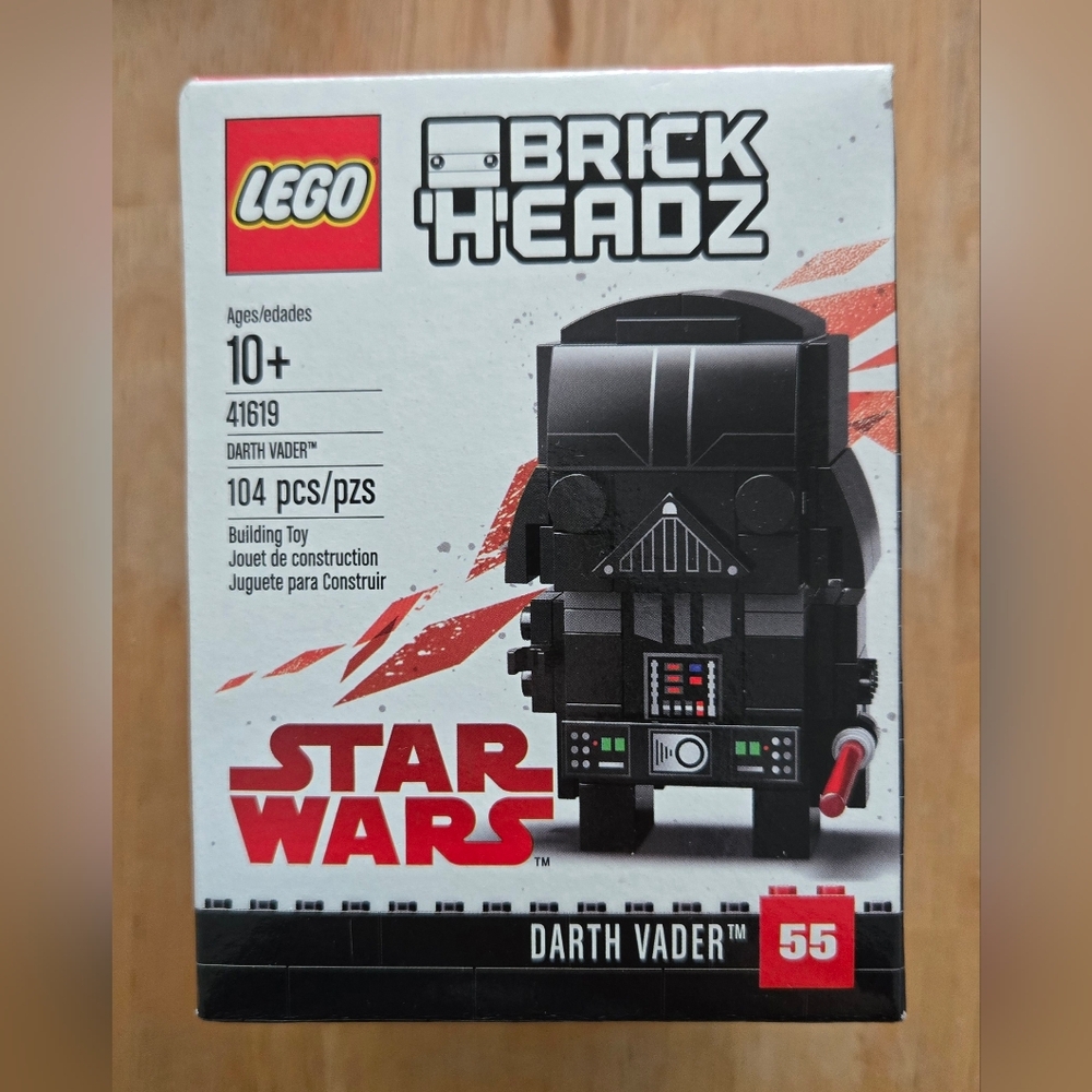 Lego 41619 Brickheadz Star Wars Darth Vader New Sealed Retired